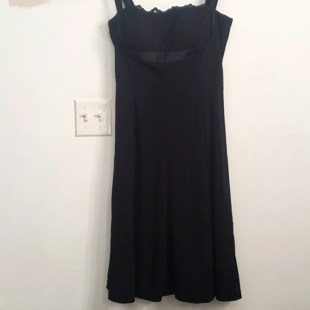 Black A-lined Dress